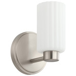 Bedminster Wall Sconce - Brushed Nickel / Opal