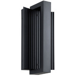 Jubilee Color Select Outdoor Wall Sconce - Matte Black / Clear
