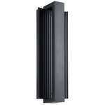 Jubilee Color Select Outdoor Wall Sconce - Matte Black / Clear
