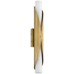 Crescendo Wall Sconce - Natural Brass / Alabaster