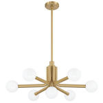 Stockholm Chandelier - Champagne Gold / Opal
