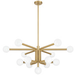 Stockholm Chandelier - Champagne Gold / Opal