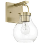 Mansfield Wall Sconce - Champagne Gold / Clear