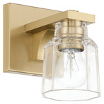 Dryden Wall Sconce - Champagne Gold / Clear