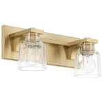 Dryden Bathroom Vanity Light - Champagne Gold / Clear