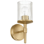 Andrea Wall Sconce - Champagne Gold / Clear