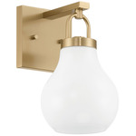 Mansfield Wall Sconce - Champagne Gold / Opal