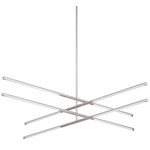 Overture Color Select Semi Flush / Chandelier - Polished Nickel / White