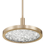 Courtney Color-Select Convertible Pendant - Champagne Gold / Clear Water