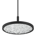 Courtney Color-Select Convertible Pendant - Textured Black / Clear Water