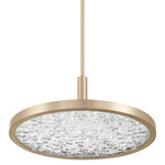 Courtney Color-Select Convertible Pendant - Champagne Gold / Clear Water