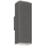 Jasper Outdoor Wall Sconce - Graphite / Clear