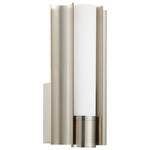 Colton Color-Select Bathroom Vanity Light - Brushed Nickel / Opal