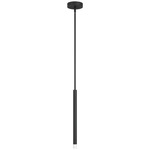 Manhattan Pendant - Matte Black / Frosted
