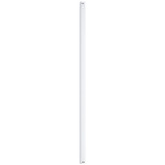 Standard Downrod - Matte White