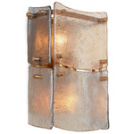 Laurent Wall Sconce - Antique Brass / Clear