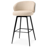 Camerota Stool - Scalea Sand / Black