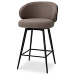 Camerota Stool - Scalea Gray / Black