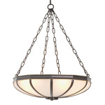 Jenkins Chandelier - Bronze / White