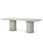 Cloverdale Outdoor Dining Table - Gray