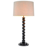 Massimo Table Lamp - Black / Natural