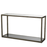 Bethesda Console Table - Bronze / Clear