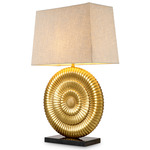 Ramble Table Lamp - Gold / Black