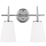 Driscoll Bathroom Vanity Light - Chrome / Opal Etched