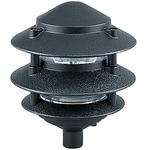 Landscape 120V Outdoor Path Light - Black / Clear