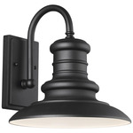 Redding Station Wildlife Friendly Outdoor Wall Light - Textured Black