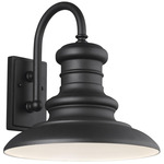 Redding Station Wildlife Friendly Outdoor Wall Light - Textured Black
