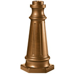 Base Pier and Post Accessory - Natural Copper