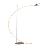 Ms. Bowjangles Floor Lamp - Black / Orange