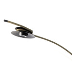 Ms. Bowjangles Plug-In Wall Sconce - Black / Olive