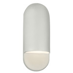 Ambiance Capsule Outdoor Wall Sconce - Matte White