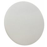 Ambiance Disc Backlit Wall Sconce - Matte White