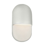 Ambiance Mini Capsule Outdoor Wall Light - Matte White