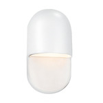 Ambiance Mini Capsule Outdoor Wall Light - Gloss White
