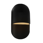Ambiance Mini Capsule Wall Sconce - Carbon / Champagne Gold