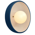 Ambiance Coupe Wall Sconce - Midnight Sky / Frosted