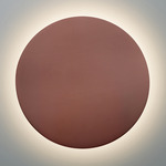 Ambiance Disc Backlit Wall Sconce - Canyon Clay