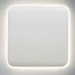Ambiance Square Backlit Wall Sconce - Bisque