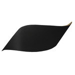 Ambiance Wave Wall Sconce - Carbon / Champagne Gold
