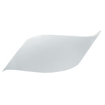 Ambiance Wave Wall Sconce - Gloss White