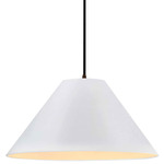 Radiance Avola Pendant w/ Black Cord - Dark Bronze / Bisque