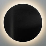 Ambiance Disc Backlit Wall Sconce - Carbon