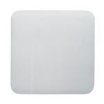 Ambiance Square Backlit Wall Sconce - Gloss White