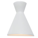 Ambiance Retro Wall Sconce - Gloss White