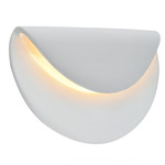 Ambiance Petal Wall Sconce - Gloss White