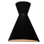 Ambiance Retro Up Down Light Wall Scone - Carbon / Champagne Gold